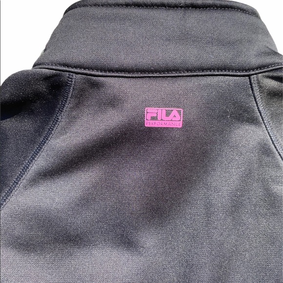 Fila teal/blue & pink Sport Jacket size medium - Picture 4 of 8